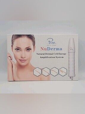 Pure NuDerma Natural Dermal Cell Energy Amplification System Skin Therapy Wand